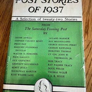 “Post Stories of 1937' Book Vintage